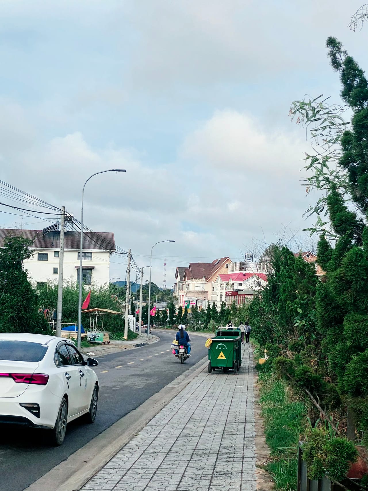 Along the road in Da Lat.
